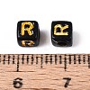 Opaque Acrylic Beads SACR-T035-20R-3