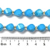 Dyed Natural Howlite Beads Strands G-G023-B01-01A-5