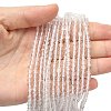 Natural Quartz Crystal Round Beads Strands G-J303-01-4mm-3