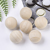 Unfinished Wood Beads X-WOOD-T014-30mm-5