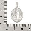 Non-Tarnish 304 Stainless Steel Pendants STAS-B071-02A-27P-3