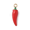 Alloy Enamel Pendants PALLOY-P314-02E-G-1
