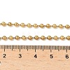 3MM 304 Stainless Steel Ball Chain Necklaces NJEW-D322-02G-6