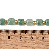 Natural Green Aventurine Beads Strands GG-CBA96AE-A08-6x6mm-5