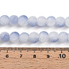 Crackle Glass Beads Strands GLAA-N009-8mm-07-4