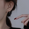 Alloy Stud Earrings for Women WG80053-19-1