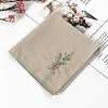 DIY Handkerchief Embroidery Kit SENE-PW0003-076F-1