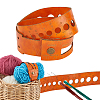 PU Leather Tape Measures AJEW-WH0485-57B-1