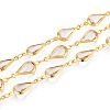 Brass Teardrop Link Chains CHC-N023-09A-G-1