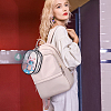 Oval Rectangle Transparent PVC Plastic Storage Zipper Bags ABAG-WH0040-39A-5