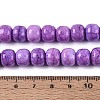 Ombre Effect Dyed Glass Beads Strands GLAA-N067-01A-11-4