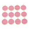 Alloy Enamel Pendants ENAM-S124-01A-03-2