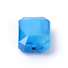 Opaque Solid Color Glass Beads GLAA-WH0025-58I-1