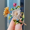 Daisy Enamel Pins PW-WG5C28D-06-1