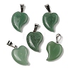 Natural Green Aventurine Pendants G-B127-11P-05-2