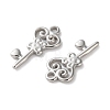 304 Stainless Steel Pendants STAS-L022-555P-2