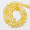 Natural Agate Beads Strands G-G580-8mm-07-2