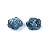 Baking Paint Transparent Glass Beads DGLA-N018-01A-2
