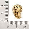 Rack Plating Brass with Cubic Zirconia Beads KK-S406-12G-3