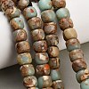 Dyed Synthetic Imperial Jasper Beads Strands GG-CBAA20A-03G-1