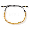 Brass Beads Braided Bead Bracelets YT5787-3-1