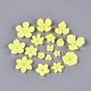 Frosted Acrylic Bead Caps KY-Q004-08F-2
