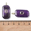 Natural Mixed Stone Faceted Pendants G-F819-02G-4