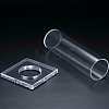 Transparent Acrylic Hair Ring Display Stands OHAR-PW0001-135A-2