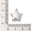 Non-Tarnish 304 Stainless Steel Pendants X-STAS-K263-27P-3