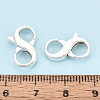 925 Sterling Silver Double Opening Lobster Claw Clasps STER-T008-73S-03-4
