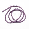 Faceted Rondelle Glass Beads Strands LS-GLAA-M028-2mm-A02-3
