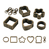Beadthoven DIY Clasp Jewelry Making Finding Kit DIY-BT0001-45-2
