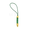 Korean Polyester Thread Pendants Decorations FIND-K011-01G-04-1