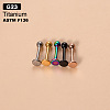 G23 Titanium Round Ball Internally Threaded Labrets WGFD71D-15-1