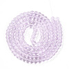 Baking Paint Transparent Glass Beads X1-DGLA-N006-6mm-05-2