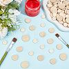 210Pcs 3 Styles Wooden Beads WOOD-PA0001-52-4