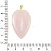 Natural Rose Quartz Pendants G-G470-02G-08-3