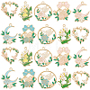 20Pcs 10 Styles Alloy Enamel Pendants FIND-SC0012-31-1