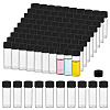 Glass Screw Top Bead Storage Tubes CON-WH0001-88-1
