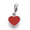 304 Stainless Steel Enamel Charms STAS-F259-058P-2