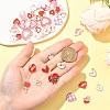 40Pcs 20 Styles Alloy Enamel Charms ENAM-YW0006-86-3