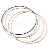 5Pcs 5 Colors Iron Rings FIND-TA0011-05-2