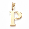 304 Stainless Steel Pendants STAS-F106-95G-P-1