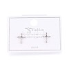 925 Sterling Silver Stud Earrings STER-N016-83P-3