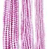 Anti-Tarnish Electroplate Glass Beads Strands EGLA-ZX010-4mm-05-2