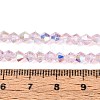 Transparent Glass Beads Strands LS-EGLA-N021-4mm-06-4