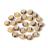 Rondelle Resin European Beads RPDL-A001-02-06-1