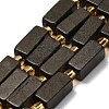 Natural Gold Pyrite/Golden Pyrite Beads Strands G-F833-C01-01-2