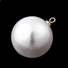 ABS Plastic Imitation Pearl Pendants FIND-H052-01K-04KCG-2