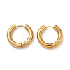 202 Stainless Steel Polishing Hoop Earrings EJEW-M106-02G-02-1-4